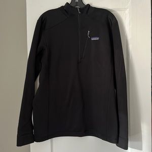 Men's Patagonia black quarter zip up